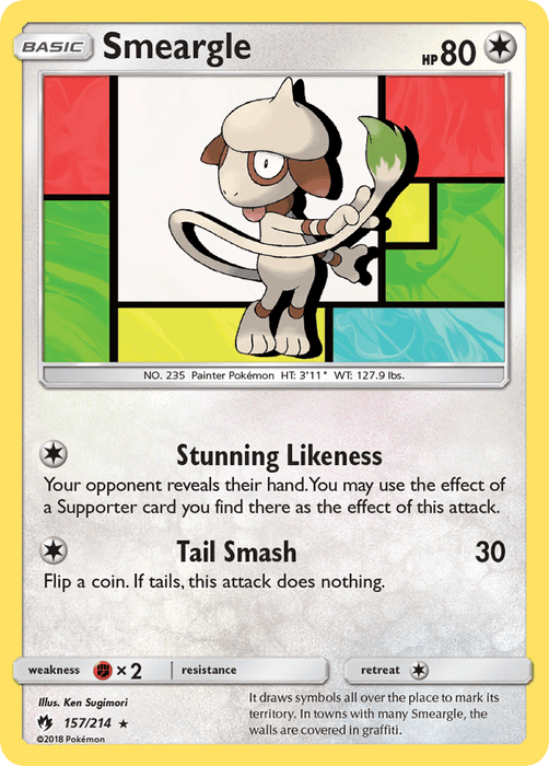 Smeargle [SM - Lost Thunder] 