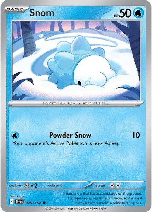 Snom (045/162) [Scarlet & Violet: Temporal Forces] 