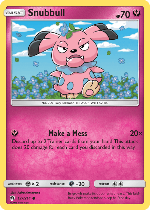 Snubbull [SM - Lost Thunder] 