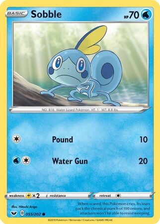 Sobble (55/202) (Premium Collection) [Sword & Shield: Base Set] 