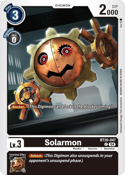 Solarmon (#BT20-047 C) (Release Special Booster 2.5) Near Mint 
