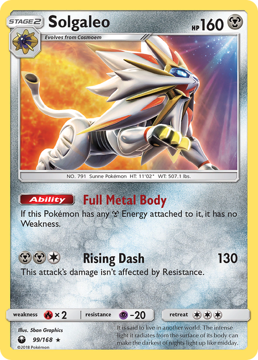 Solgaleo [SM - Celestial Storm] 