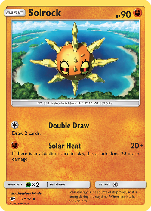 Solrock [SM - Burning Shadows] 