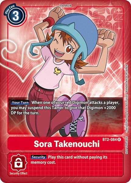 Sora Takenouchi (Box Topper) (BT2-084 R) 