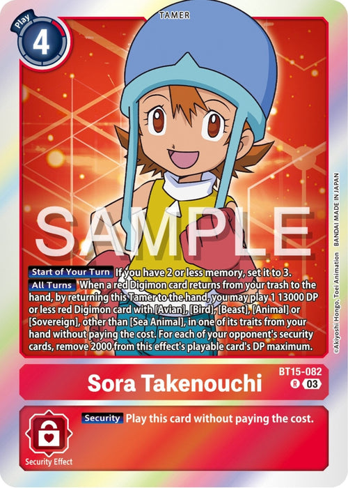 Sora Takenouchi (BT15-082 R) 