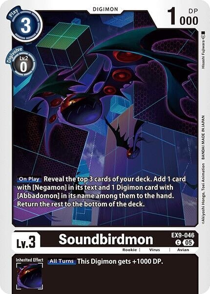 Soundbirdmon (EX9-046 C) 