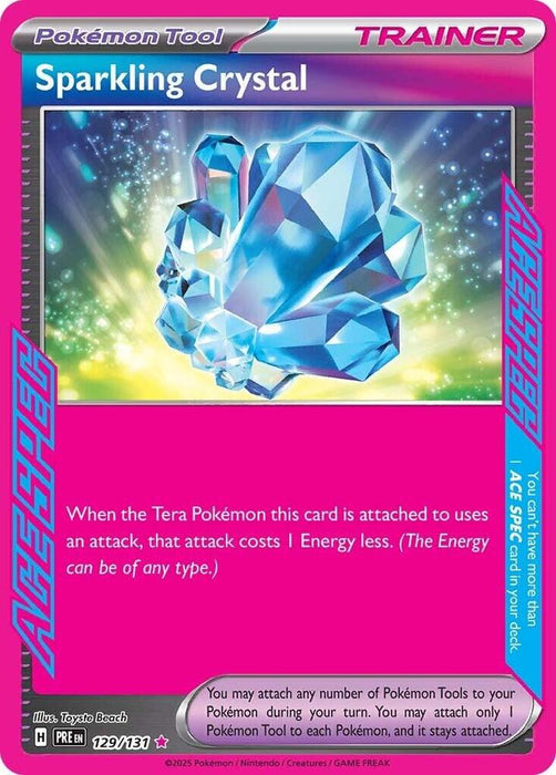 Sparkling Crystal (129/131) [Scarlet & Violet: Prismatic Evolutions] 