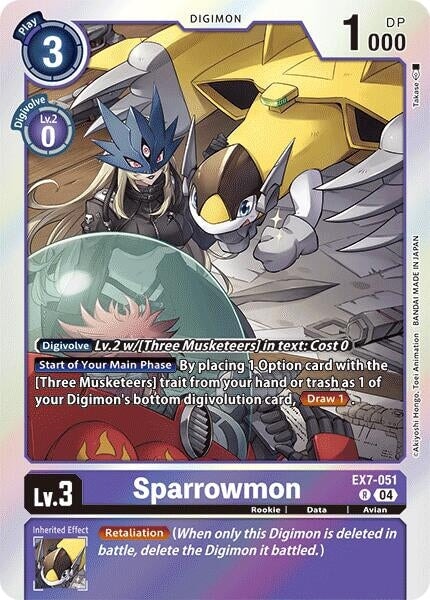 Sparrowmon (EX7-051 R) 