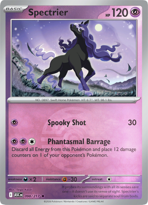 Spectrier (Dusk Ball) (098/217) [Mega Evolution: Ascended Heroes]