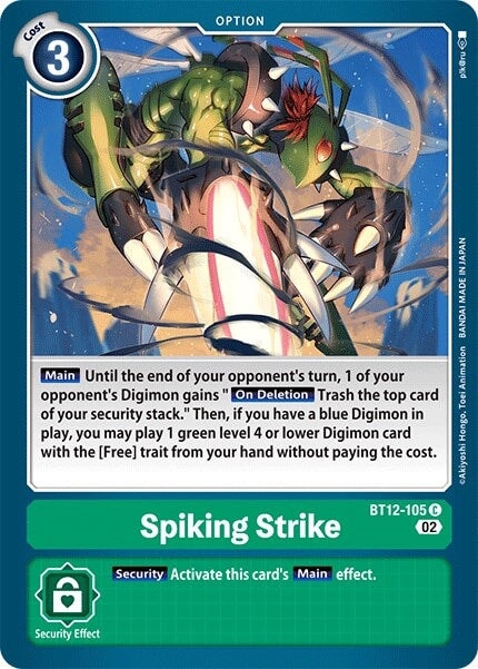 Spiking Strike (BT12-105 C) 