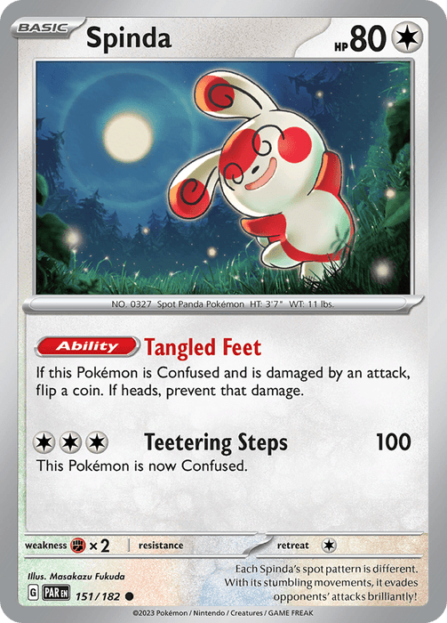 Spinda (151/182) [Scarlet & Violet: Paradox Rift] 