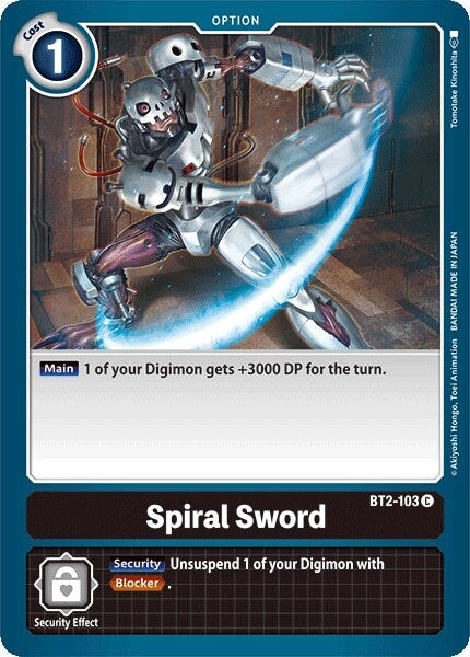 Spiral Sword (BT2-103 C) 