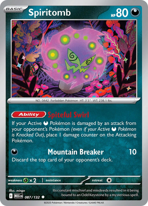 Spiritomb (087/132) [Mega Evolution: Base Set] 