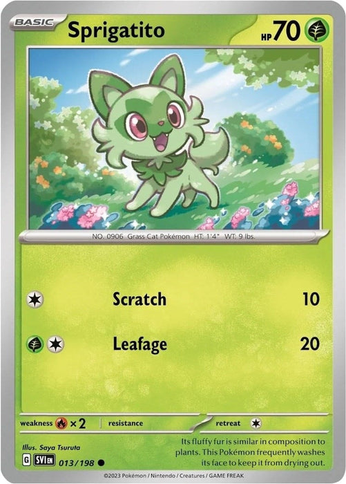 Sprigatito (013/198) (Paldea Collection) [Scarlet & Violet: Base Set] 