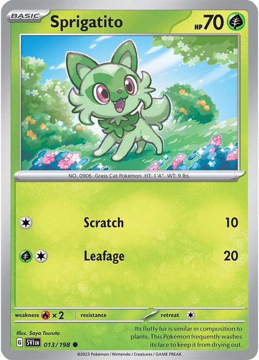 Sprigatito (013/198) [Scarlet & Violet: Base Set] 
