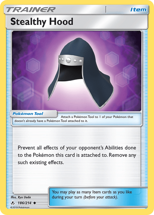 Stealthy Hood (186/214) [Sun & Moon: Unbroken Bonds] 
