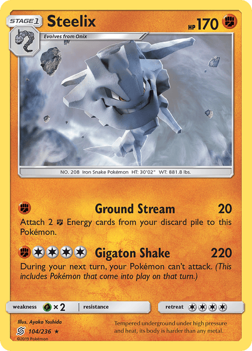 Steelix (104/236) [Sun & Moon: Unified Minds] 