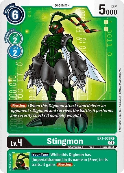 Stingmon (EX1-038 C) 