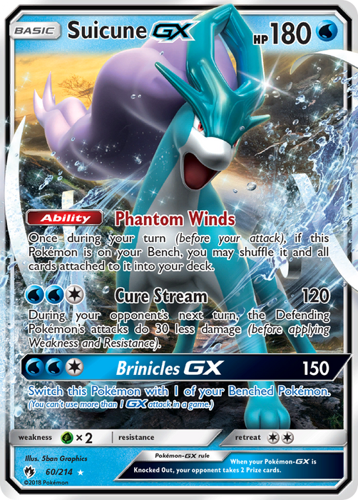 Suicune GX [SM - Lost Thunder] 