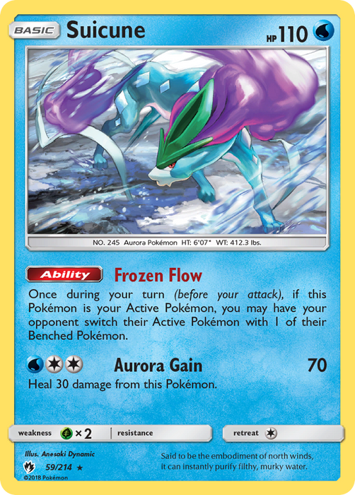 Suicune [SM - Lost Thunder] 