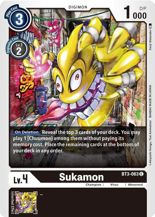 Sukamon (BT3-063 C) 