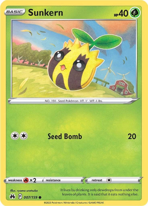 Sunkern (007/159) [Crown Zenith] 