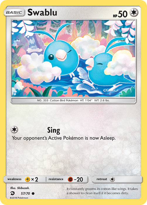 Swablu (57) [Dragon Majesty] 