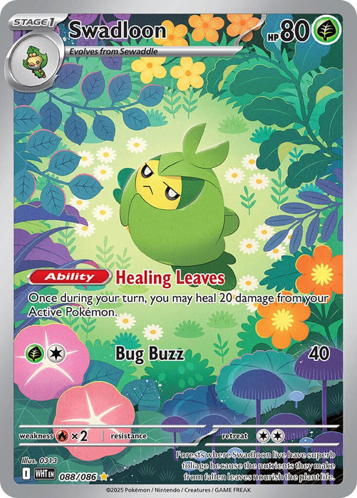 Swadloon (088/086) [Scarlet & Violet: White Flare] 