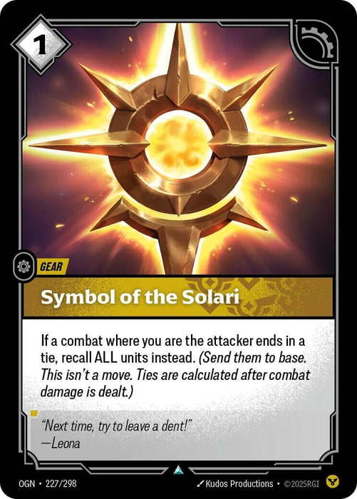 Symbol of the Solari (227/298) 