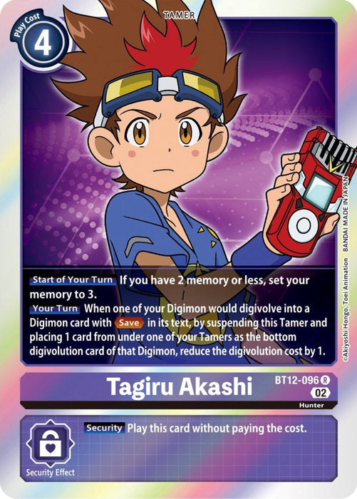 Tagiru Akashi (BT12-096 R) 