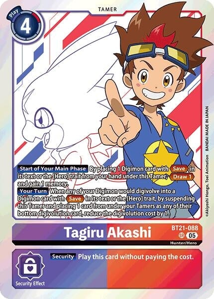 Tagiru Akashi (BT21-088 SR) 