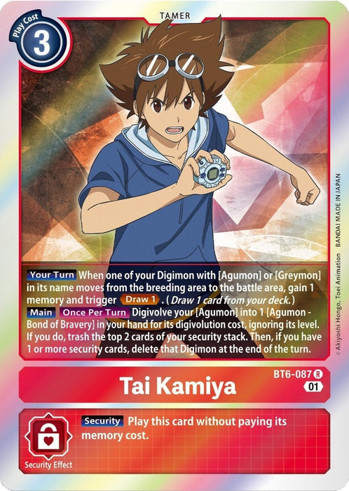 Tai Kamiya (BT6-087 R) 