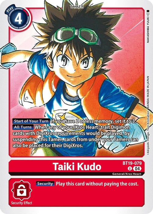 Taiki Kudo (#BT19-079 U) (Release Special Booster 2.5) Near Mint 