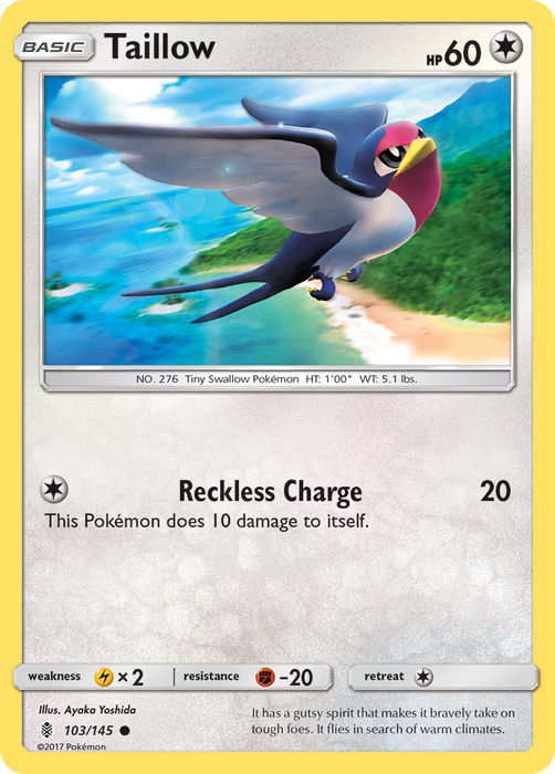 Taillow [SM - Guardians Rising] 