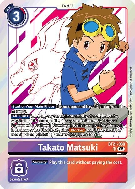 Takato Matsuki (BT21-089 SR) 