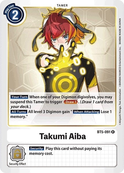Takumi Aiba (BT5-091 R) 