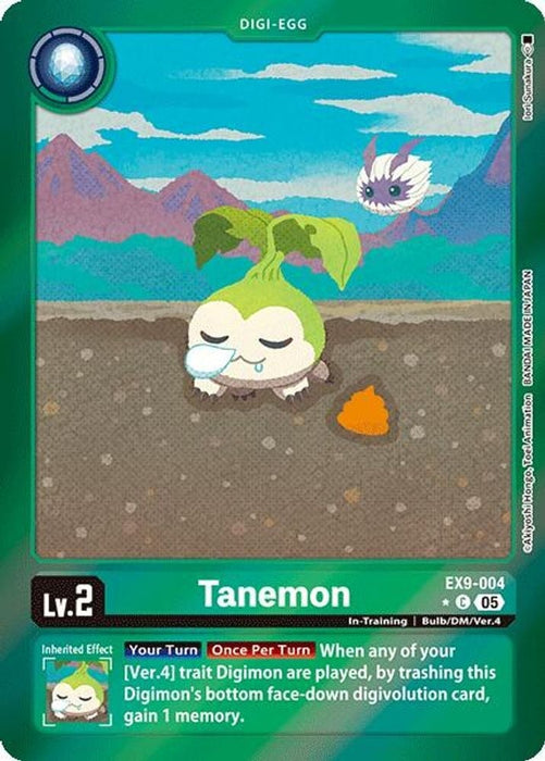 Tanemon (Limited Foil) (#EX9-004 C) (Versus Monsters) Near Mint Foil 