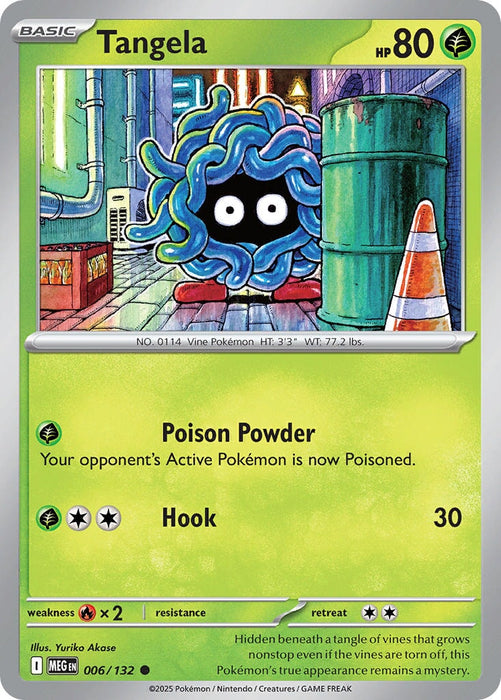 Tangela (006/132) [Mega Evolution: Base Set] 
