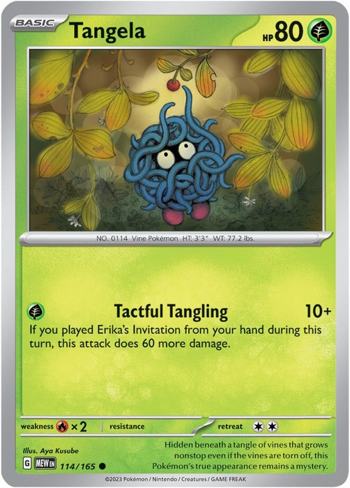 Tangela (114/165) [Scarlet & Violet: 151] 