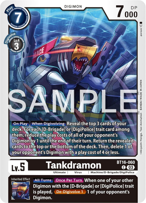 Tankdramon (BT16-060 C) 