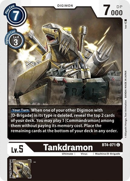 Tankdramon (BT4-071 C) 