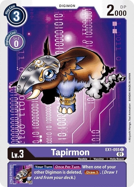Tapirmon (EX1-055 C) 