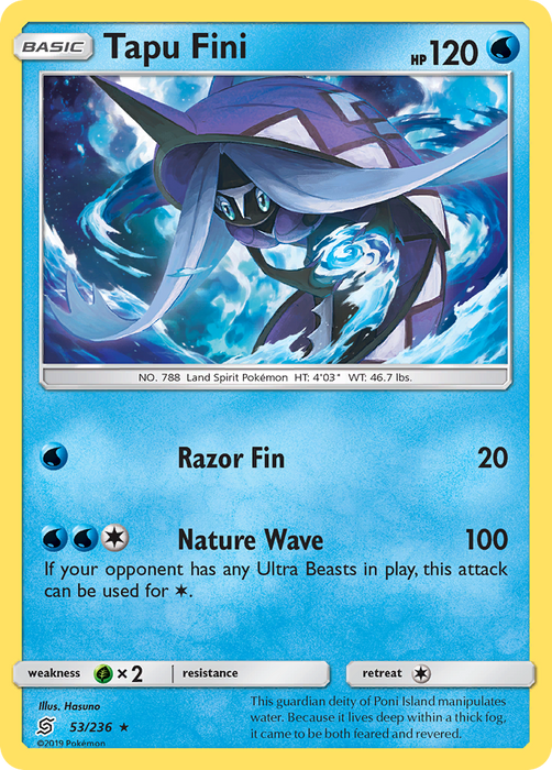 Tapu Fini (53/236) [Sun & Moon: Unified Minds] 