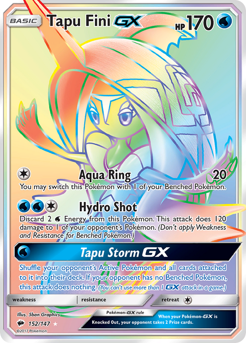 Tapu Fini GX (Secret) [SM - Burning Shadows] 