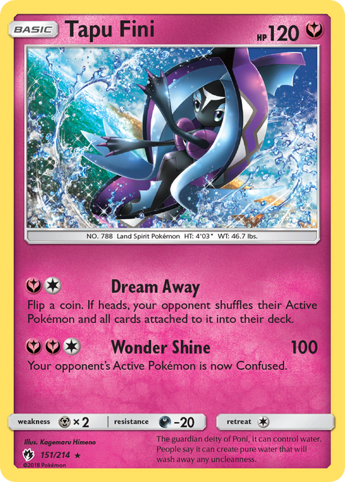Tapu Fini [SM - Lost Thunder] 