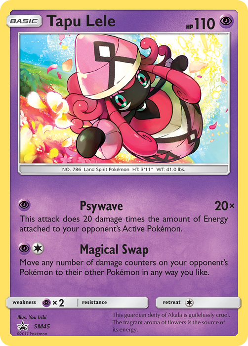 Tapu Lele (SM45) [Sun & Moon: Black Star Promos] 