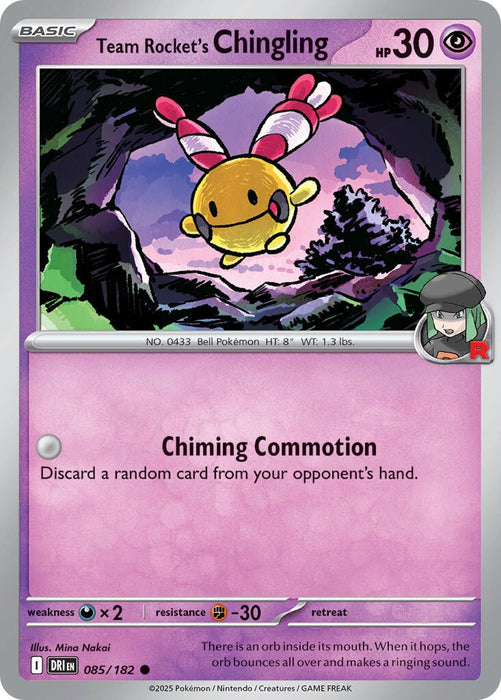 Team Rocket's Chingling (085/182) [Scarlet & Violet: Destined Rivals] 