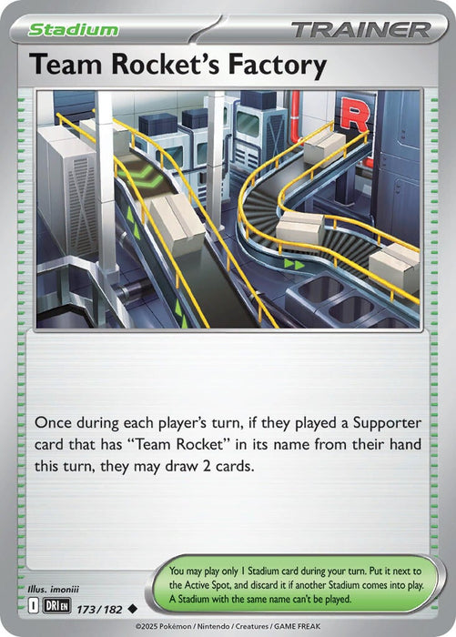 Team Rocket's Factory (173/182) [Scarlet & Violet: Destined Rivals] 