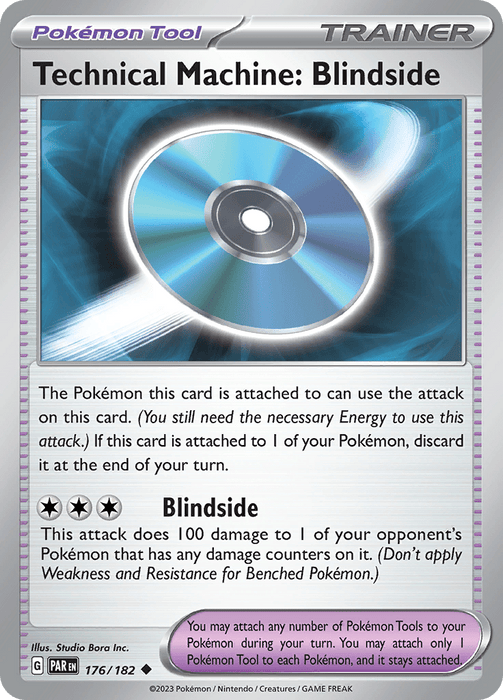 Technical Machine: Blindside (176/182) [Scarlet & Violet: Paradox Rift] 