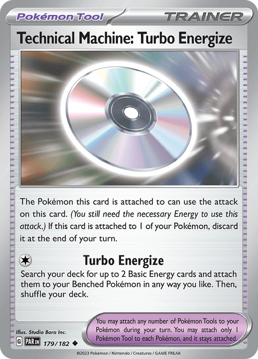 Technical Machine: Turbo Energize (179/182) [Scarlet & Violet: Paradox Rift] 